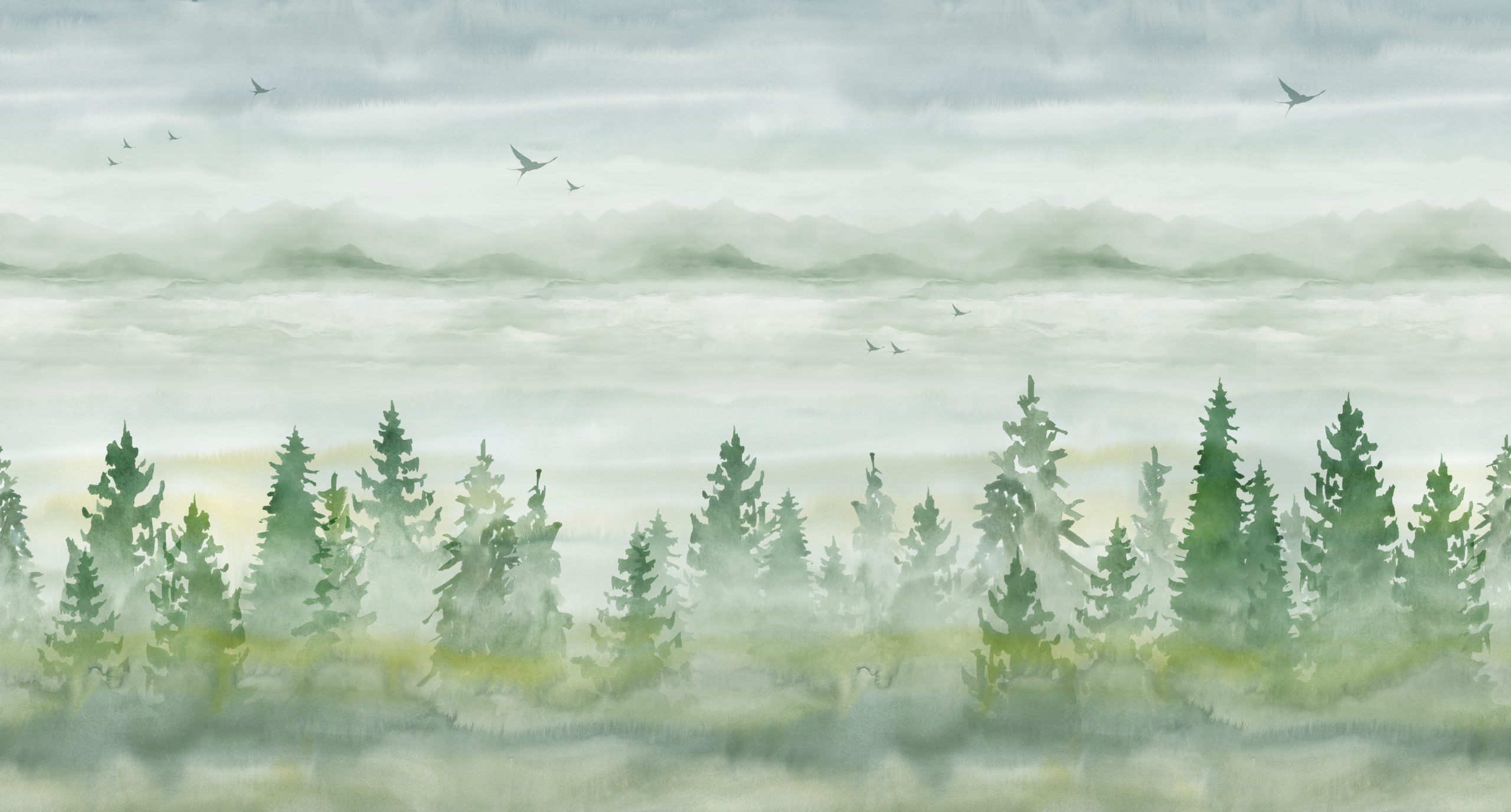 FORÊT DE SAPINS | Vert – Image 2