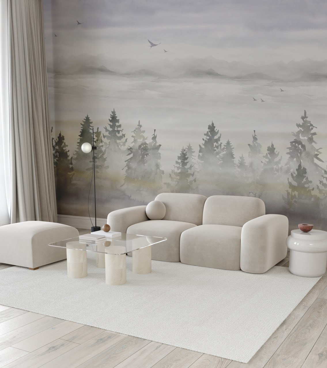 FORÊT DE SAPINS | Gris – Image 2