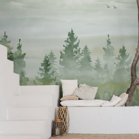 FORÊT DE SAPINS | Vert