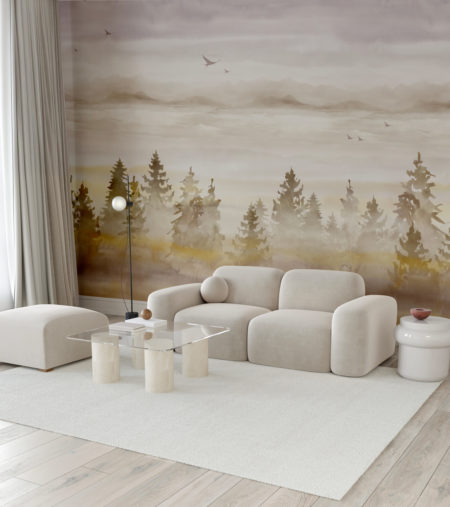 FORÊT DE SAPINS | Beige
